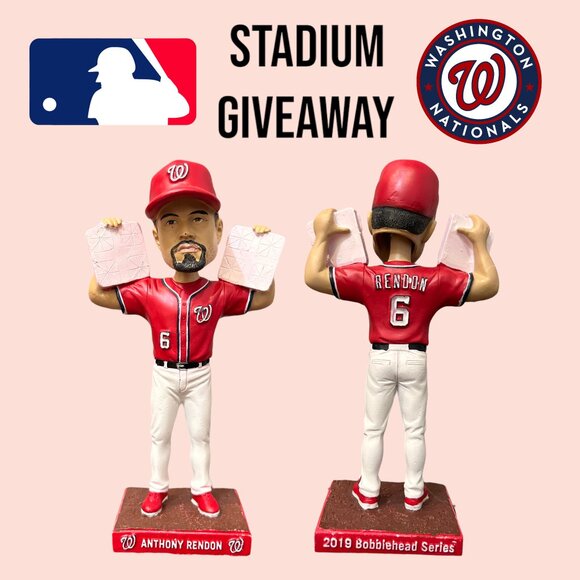 MLB Stadium Giveaway Bobbleheads - Pirates & Nationals - Picture 7 of 9